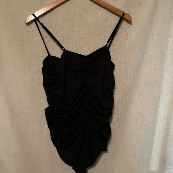 Entro Ruched Bodysuit Size Large - Picture 4 of 5